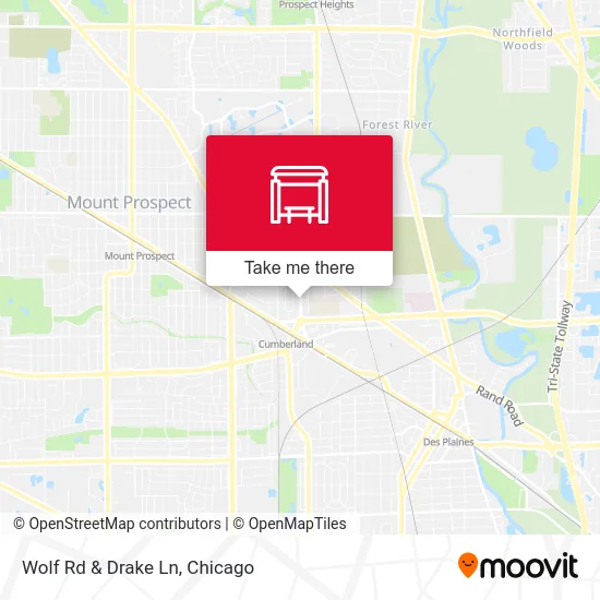 Wolf Rd & Drake Ln map