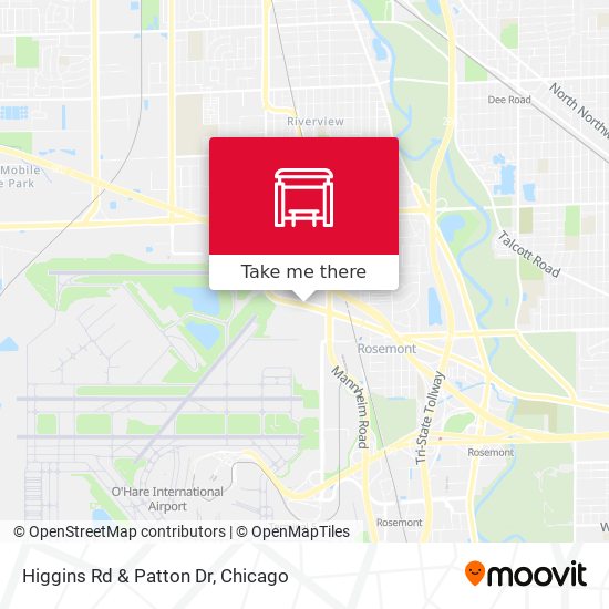 Mapa de Higgins Rd & Patton Dr