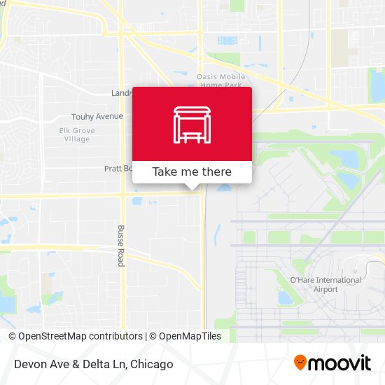 Mapa de Devon Ave & Delta Ln