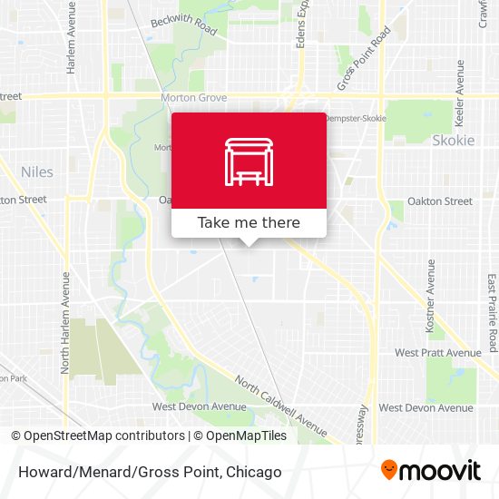 Howard/Menard/Gross Point map