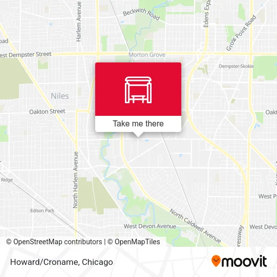 Howard/Croname map