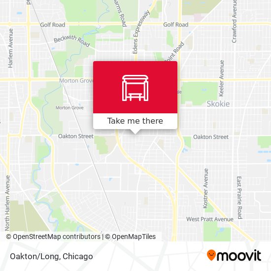 Mapa de Oakton/Long