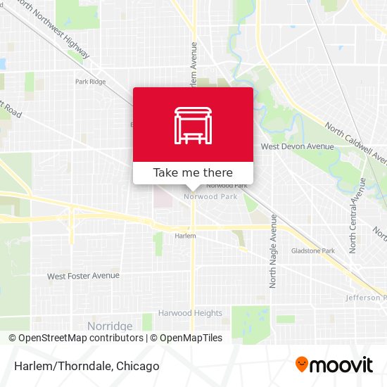 Mapa de Harlem/Thorndale