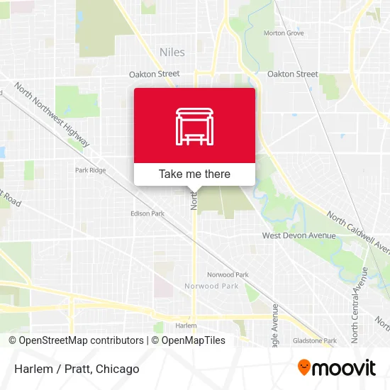 Harlem / Pratt map