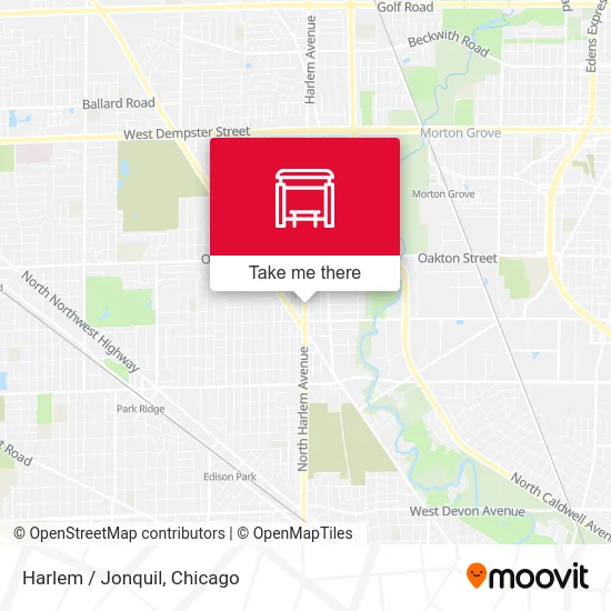 Harlem / Jonquil map