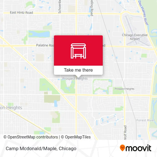 Camp Mcdonald/Maple map