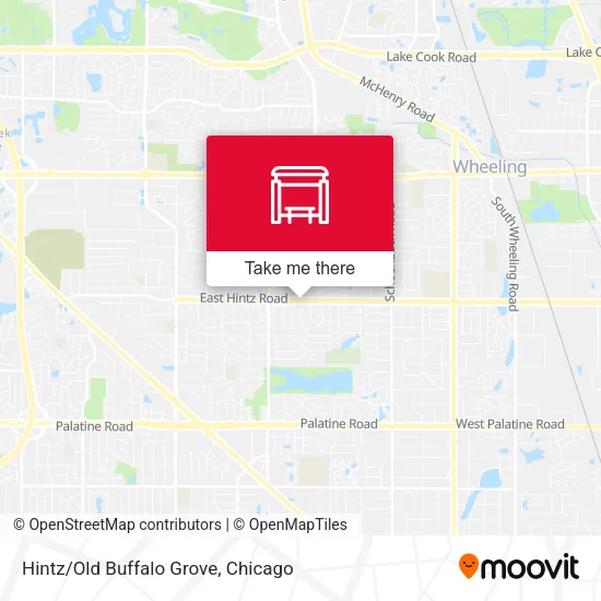 Hintz/Old Buffalo Grove map
