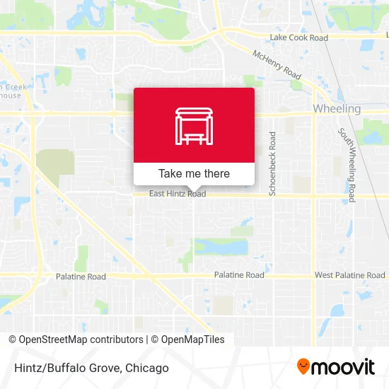 Hintz/Buffalo Grove map