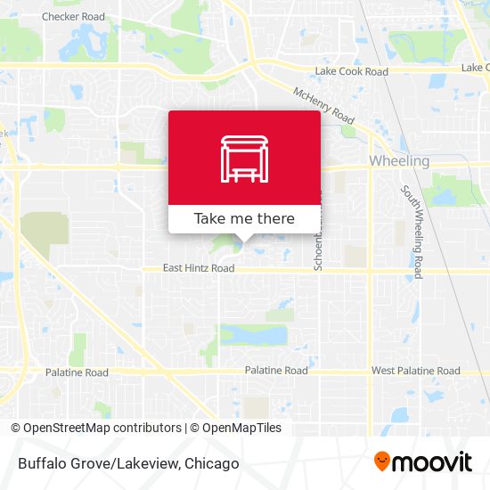 Buffalo Grove/Lakeview map