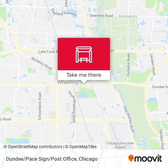 Mapa de Dundee/Pace Sign/Post Office