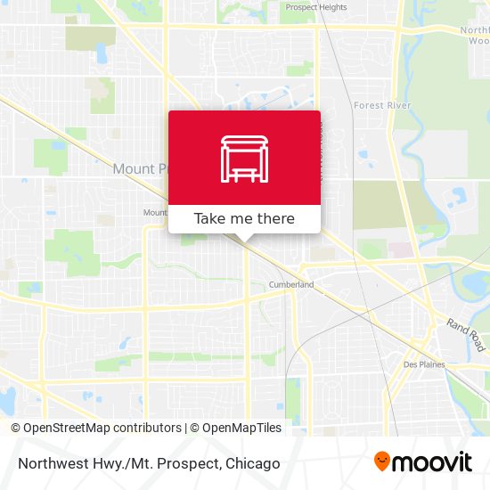 Mapa de Northwest Hwy./Mt. Prospect