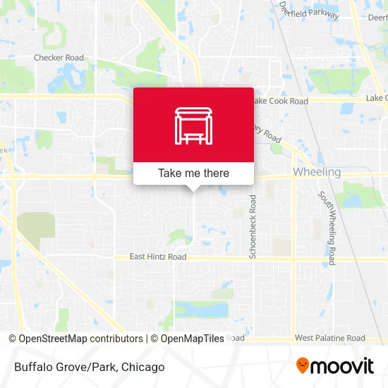 Buffalo Grove/Park map
