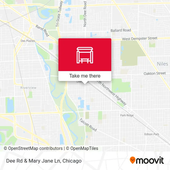 Dee Rd & Mary Jane Ln map