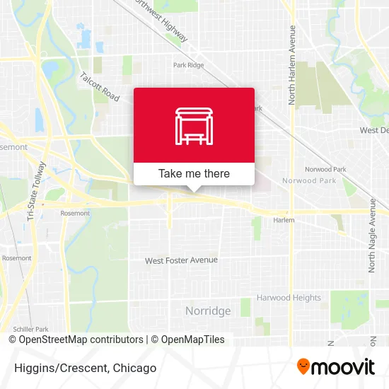 Higgins/Crescent map