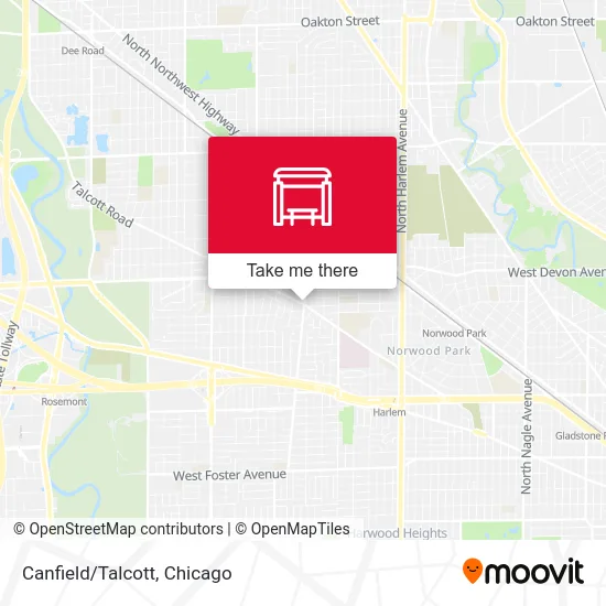 Canfield/Talcott map