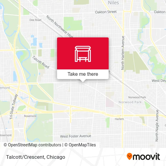 Talcott/Crescent map