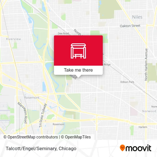 Talcott/Engel/Seminary map