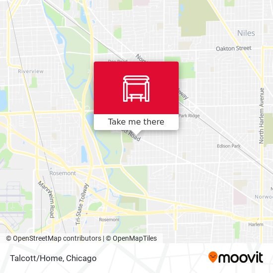 Talcott/Home map