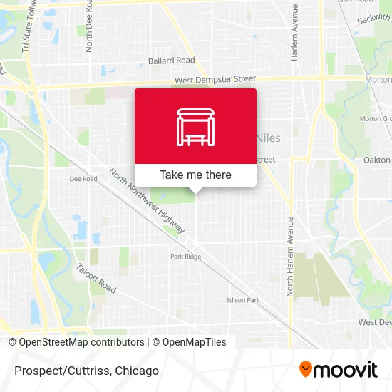 Prospect/Cuttriss map