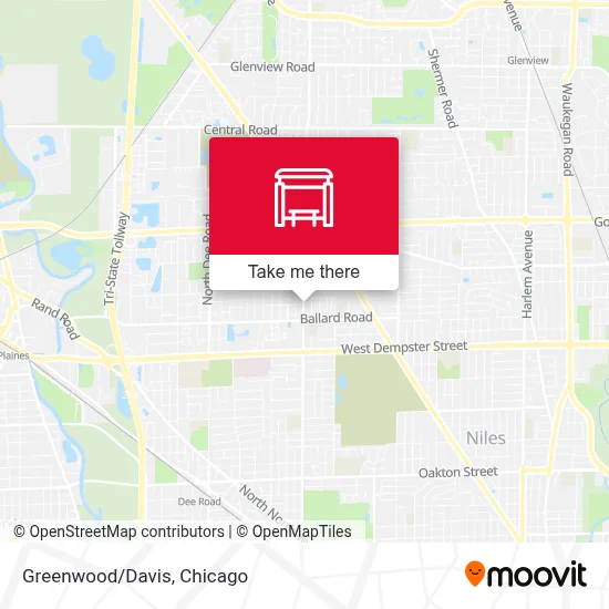 Greenwood/Davis map
