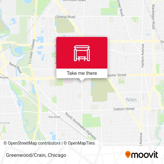 Greenwood/Crain map