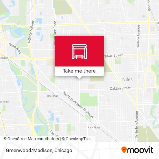 Mapa de Greenwood/Madison