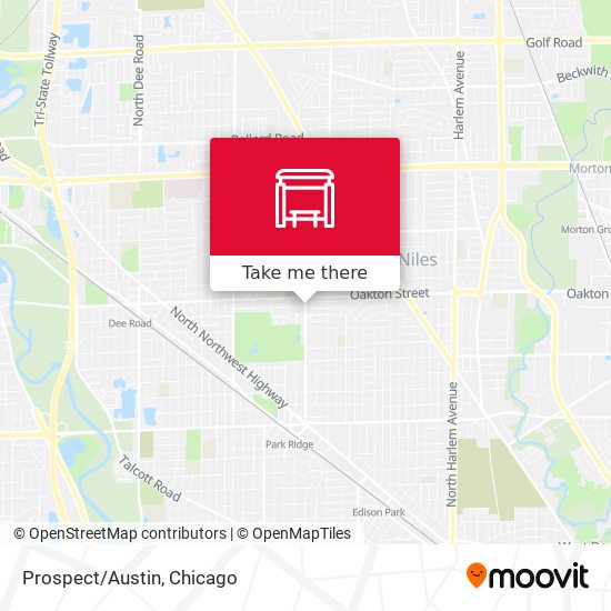 Prospect/Austin map