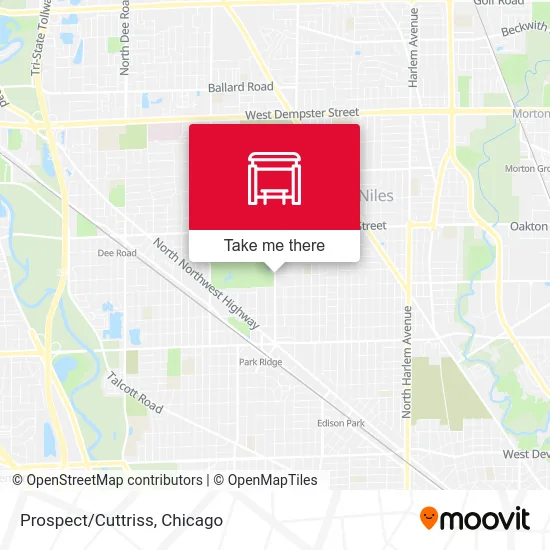 Prospect/Cuttriss map