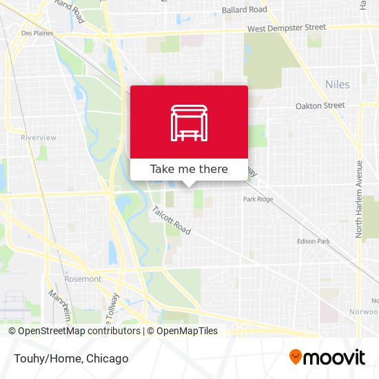 Touhy/Home map