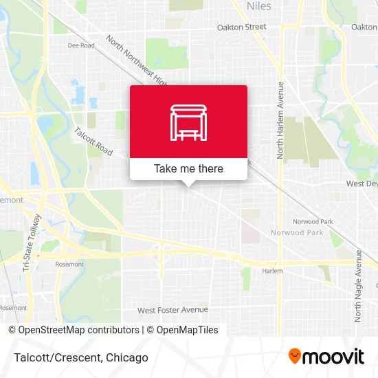 Talcott/Crescent map
