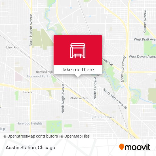 Austin Station map