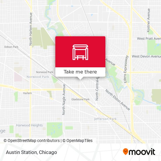 Mapa de Austin Station