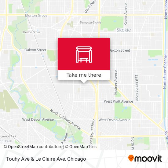 Mapa de Touhy Ave & Le Claire Ave