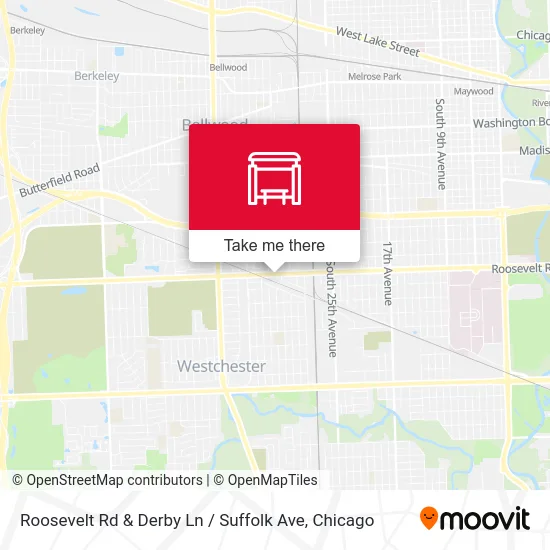 Roosevelt Rd & Derby Ln / Suffolk Ave map
