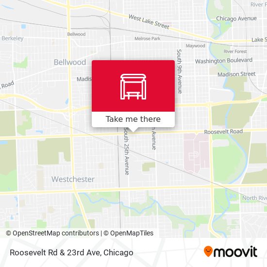Mapa de Roosevelt Rd & 23rd Ave