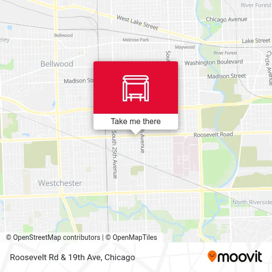 Roosevelt Rd & 19th Ave map