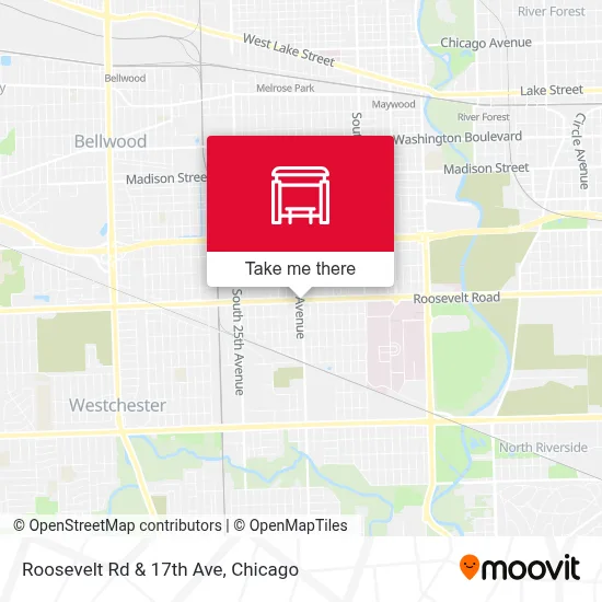 Roosevelt Rd & 17th Ave map