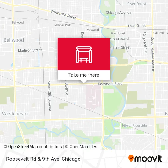 Roosevelt Rd & 9th Ave map