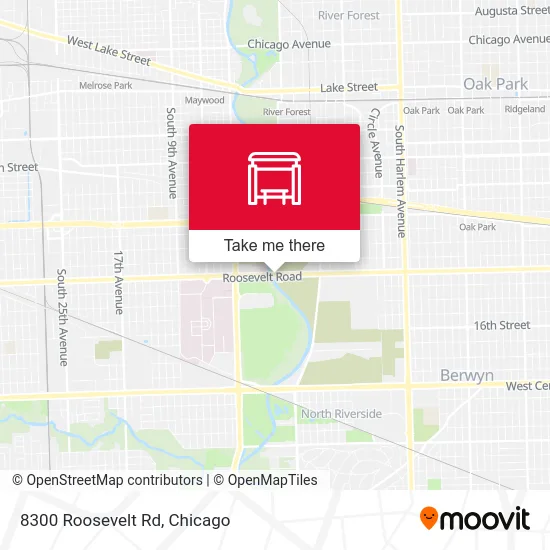 8300 Roosevelt Rd map