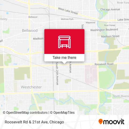 Roosevelt Rd & 21st Ave map
