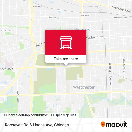 Roosevelt Rd & Haase Ave map
