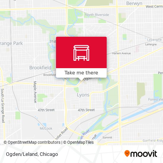 Mapa de Ogden/Leland