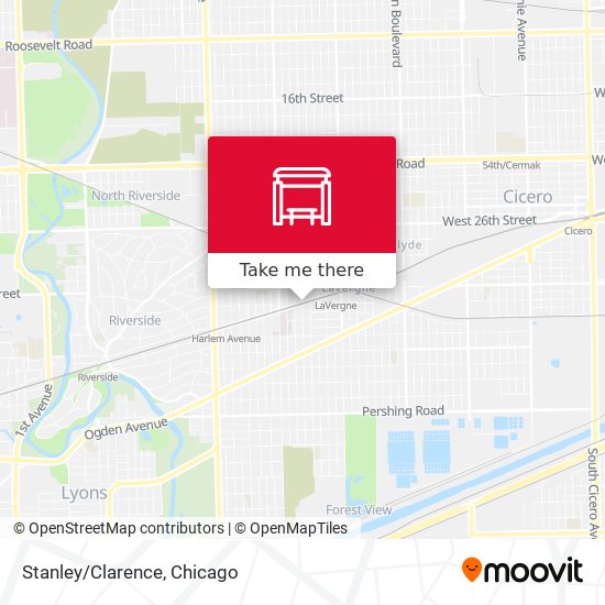 Mapa de Stanley/Clarence