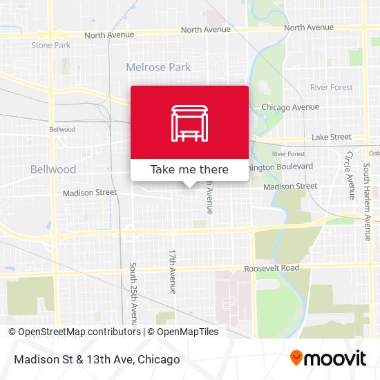 Mapa de Madison St & 13th Ave