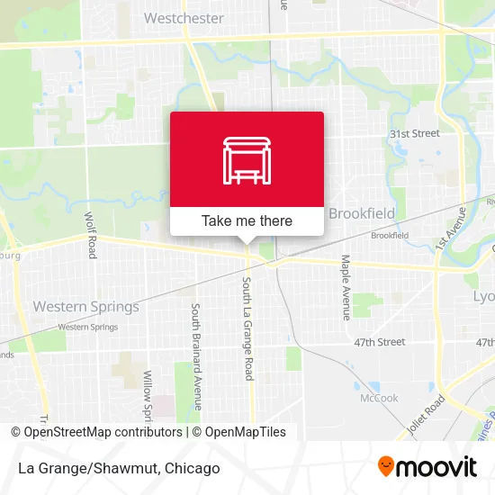 La Grange/Shawmut map