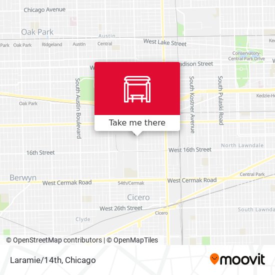 Mapa de Laramie/14th