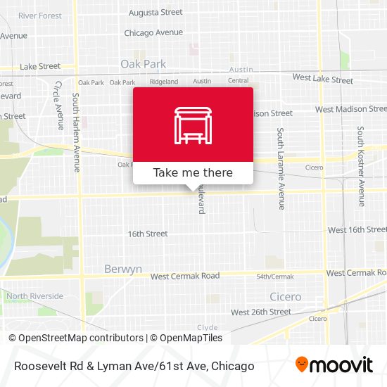 Roosevelt Rd & Lyman Ave / 61st Ave map