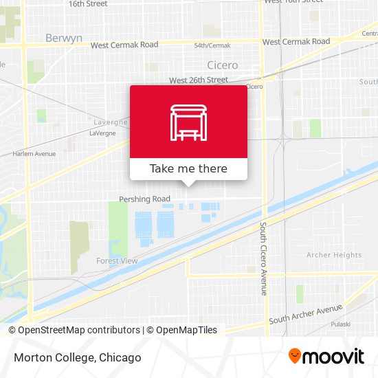 Mapa de Morton College
