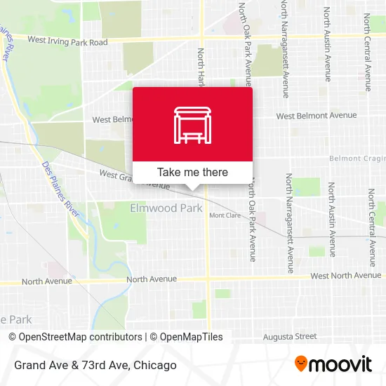 Grand Ave & 73rd Ave map