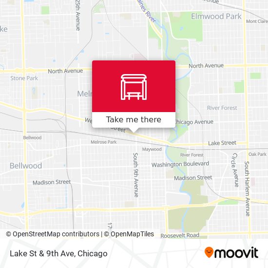 Mapa de Lake St & 9th Ave